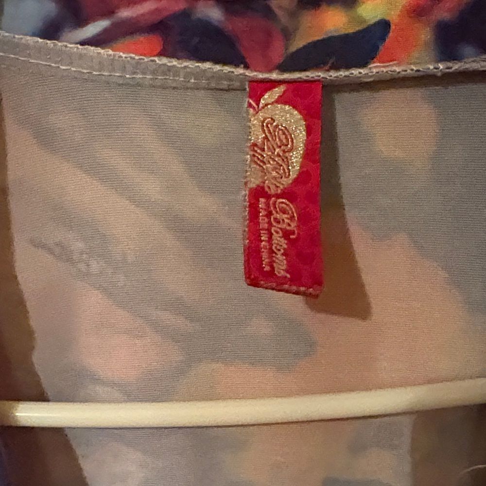 Vibrant Multi Colored Apple Bottom Romper - Picture 3 of 6